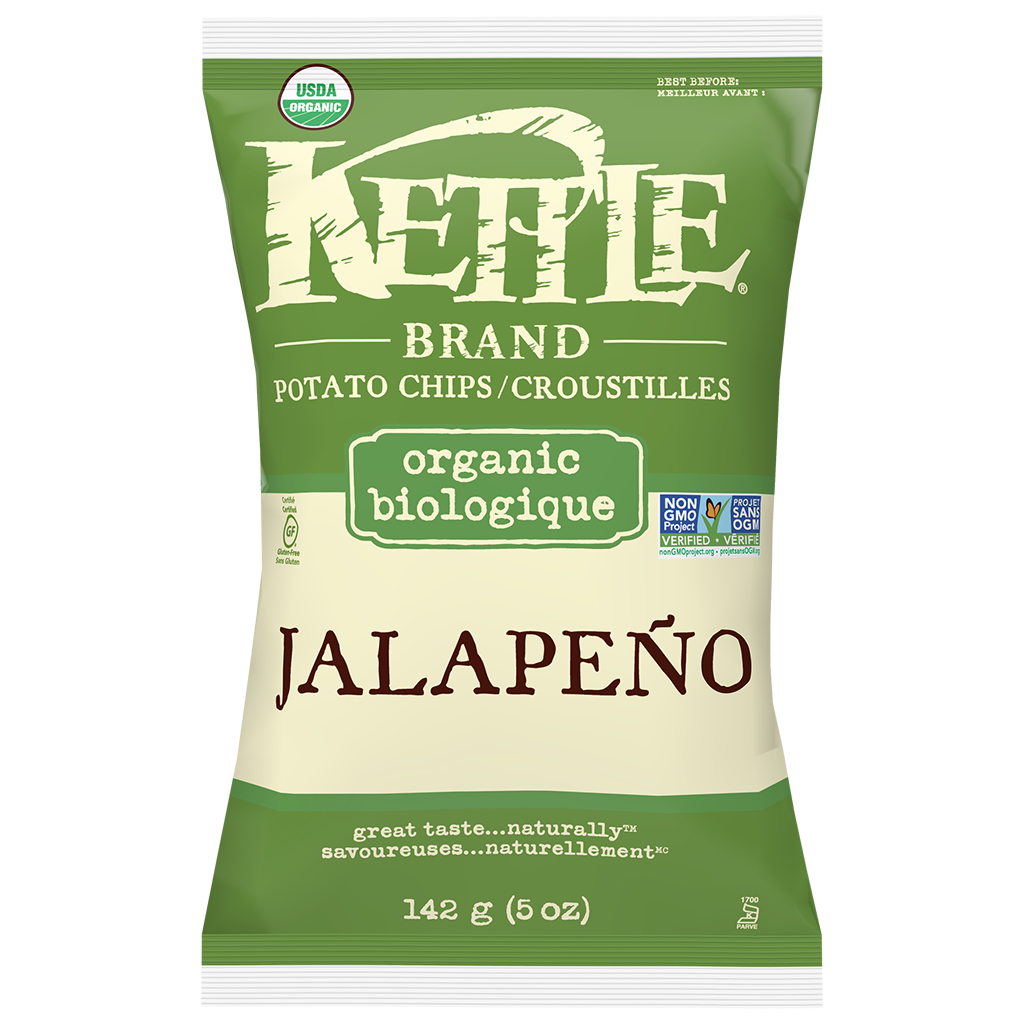 Kettle Brand - Croustilles Jalapeno biologique - 142g