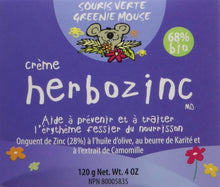 Souris Verte 834 Baby Zinc Oxide Diaper Cream Herbozinc, 120g