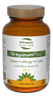 Oreganum Plus avec huile de nigelle 500mg 60gellules - St-Francis Herb Farm