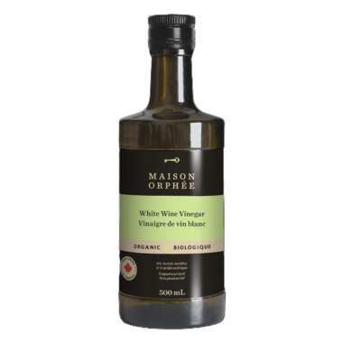Vinaigre de vin blanc - 500ml - Maison Orphée