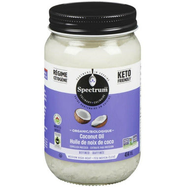 Spectrum - Huile de noix de coco raffinée - 414ml