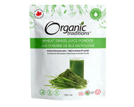 Organic traditions - Poudre de jus d'herbe de blé - 150g
