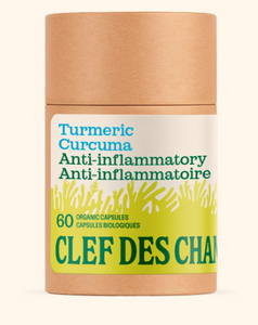 Clef des champs - Curcuma Turmeric - Anti-Inflammatory 60 caps