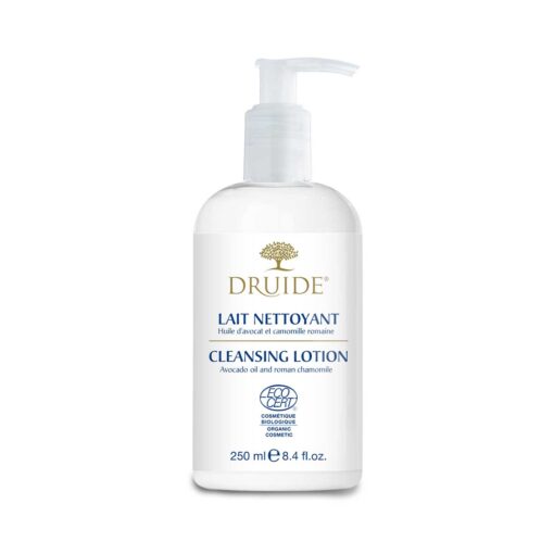 Lait nettoyant - Huile avocat et Camomille Romaine - 250ml - Druide