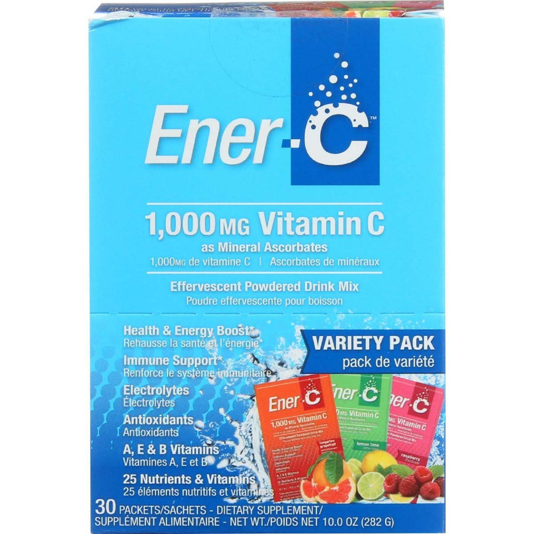 Ener-C VC 1000 Milligram Variety Pack 30 Pack