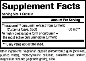 Natural Factors CurcuminRich Theracurmin 60mg, 30 vcaps
