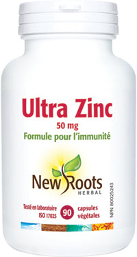 New Roots Ultra Zinc 50 mg 90 Capsules