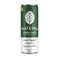 Yerba Maté boisson énergisante original au citron - 355ml - Matéina