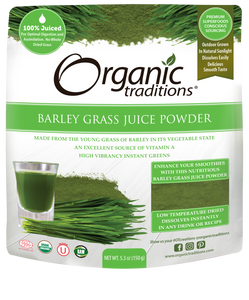 Organic traditions - Poudre de jus d'herbe de blé - 150g