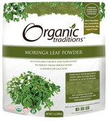 Organic traditions - Poudre de feuille de moringa - 200g