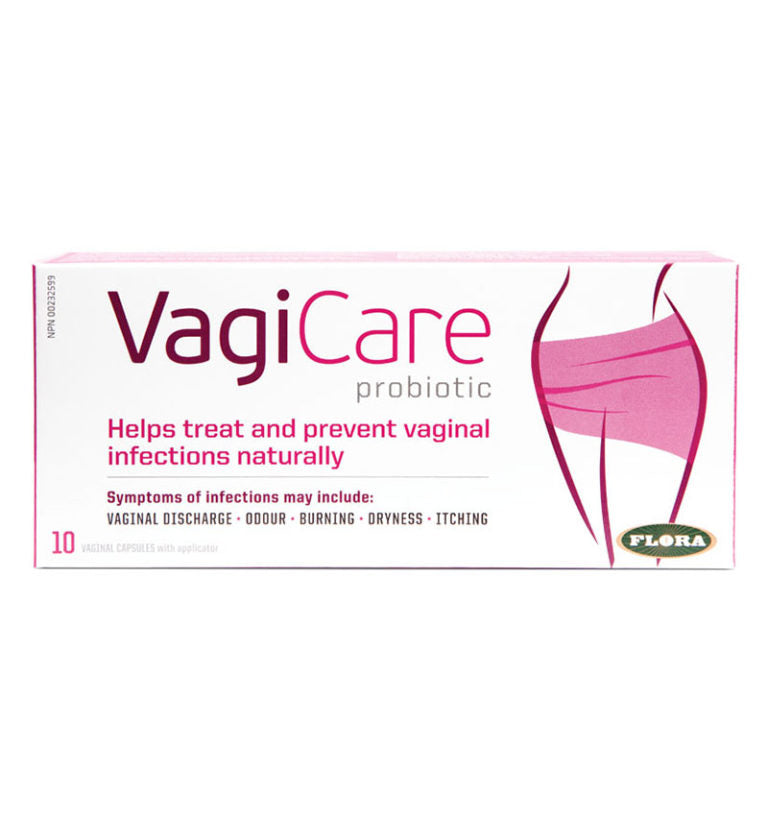 VagiFlore / VagiCare - Traitement des Infections Vaginales - 10 Ovules