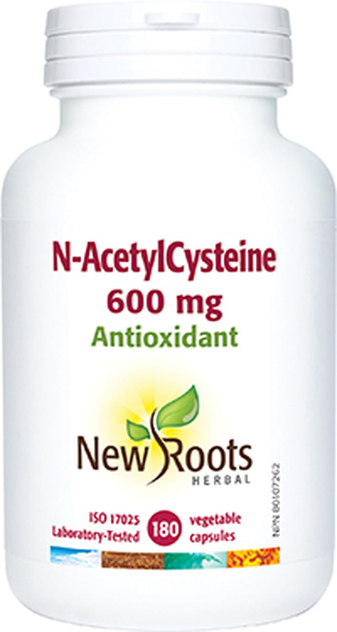 N-AcetylCysteine (NAC) 600 mg New Roots 180 capsules